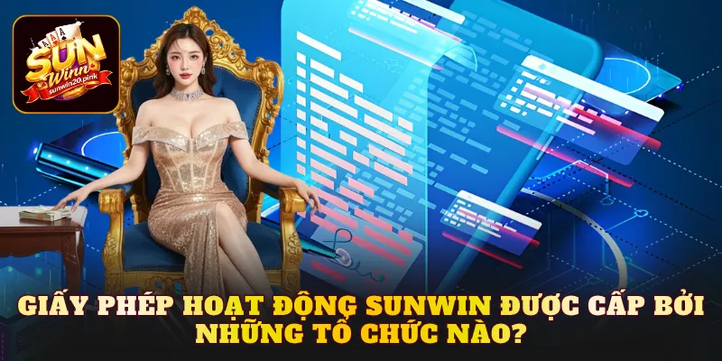 Giấy phép hoạt động Sunwin được cấp bởi những tổ chức nào?